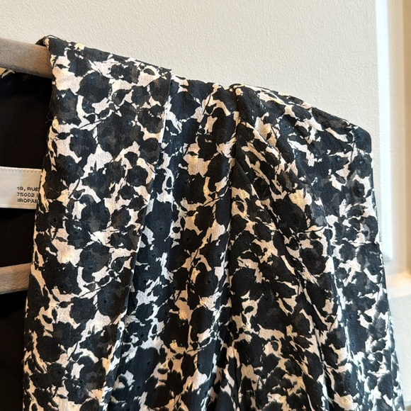 Iro Floral V Neck Dress - Picture 5 of 9